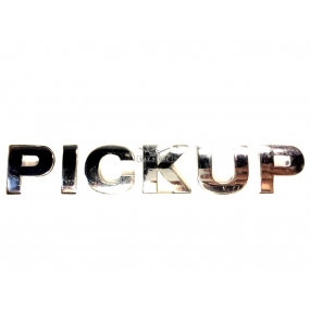 Наклейка "Pickup" раздельная