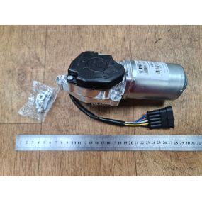 Редуктор с ЭД стеклоочистителя Patriot (моторчик БОЛЬшой - ОДНОрядный разъем) КЗАЭ/КЗАП