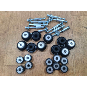 Подушки кузова с болтами - НОВОГО ОБРАЗЦА - 452 - (10 подушек в сборе)