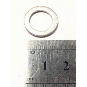 Прокладка уплотнительная (шайба алюминиевая внутренний Ф 12) штуцера нагнетательной трубки