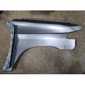 Крыло переднее МЕТ (под НОВ. фару + 2 отв под К.Б. + под верт. Повторитель) УАЗ-Профи левое