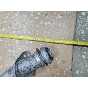 Труба приемная глушителя 452 с двигателем УМЗ-4213 (для ЗАМЕНЫ нейтрализатора) - ''прямоток''