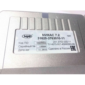 Контроллер (для двигателя УМЗ-4213) МИКАС 7.2 (291.3763.000-11)