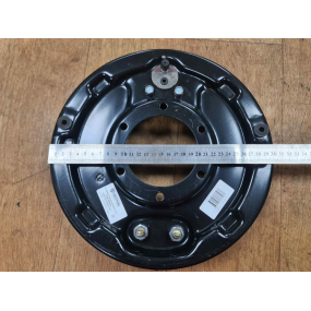 Тормоз БАРАБАННЫЙ задний в сборе (Мост Тимкен/Спайсер - саморазводящиеся цилиндры) левый