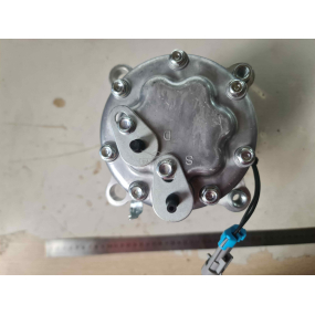 Компрессор кондиционера Sanden (Бензин)    (на шкиве 6 впадин, 7 выступов) CARTRONIC