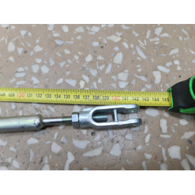 Тяга РК Н.О. включения переднего моста /1398 мм по прямой без вилки/