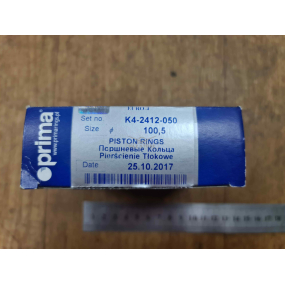 Кольца поршневые ЕВРО-4 Prima УЗКИЕ-4216 100,5 мм (верхнее кольцо 1,5 мм+ нижнее кольцо 1,75 мм)