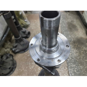 Крышка картера моста заднего гибридного 452 с кожухом полуоси (для автомобилей без АБС)