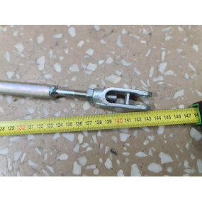 Тяга РК Н.О. включения переднего моста /1402 мм по прямой без вилки/