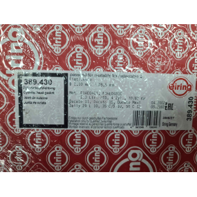 Прокладка головки блока двигателя Iveco Erling (толщина 1,1 мм) - /389.430/ Стандартная