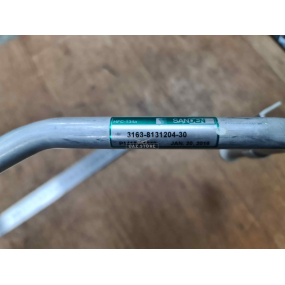 Шланг КОНДИЦИОНЕРА - Sanden (бензин) - Металл-Резина-Металл - ИСПАРИТЕЛЬ-КОМПРЕССОР