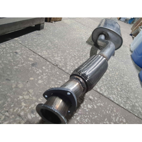 Глушитель с резонатором 2360-00-11 - (Нерж) - с гофрой