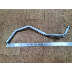 Трубка радиатора отопителя с 2016 года нижняя 87-90 (с отводом)