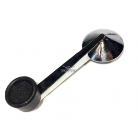 Ручка стеклоподъемника металлическая узкая (хромированная)