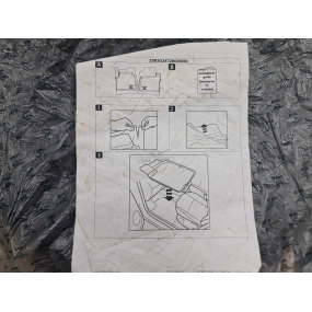 Коврик резиновый УАЗ-Профи (2 шт)