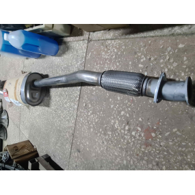 Глушитель с резонатором Patriot - № 2-2 - (Нерж) - с гофрой