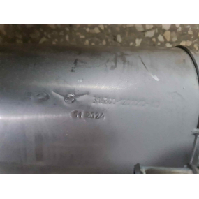 Глушитель с резонатором Patriot - № 4 - (Нерж) - с гофрой для автомобилей с АКПП