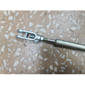 Тяга РК Н.О. включения переднего моста /1398 мм по прямой без вилки/