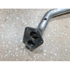 Труба приемная глушителя ГАЗЕЛЬ с двигателем УМЗ-4216 - для замены нейтрализатора НЕРЖ