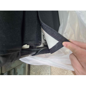 Сиденье 452 переднее левое н.о. (под штифт, салазки, с подголовником)