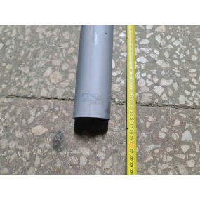 Глушитель с резонатором 33036, 39094 - (Простой металл) - 4091 - Баксан - Длинн. - выхлоп в конце