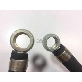 Топливопровод низкого давления ЗМЗ-514 (длина 1720 мм, кольцо под штуцер на 12 и кольцо под штуцер на 10)