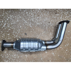 Труба приемная глушителя Patriot, Hunter С НЕЙТРАЛИЗАТОРОМ (ЕВРО-4 с дв. ЗМЗ-409) ЭМ.063-10