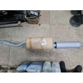 Глушитель с резонатором 2360-00-20 - (сталь 08ПС + вып труба резонатора НЕРЖ) - с гофрой